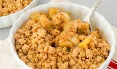 Apple pear crisp