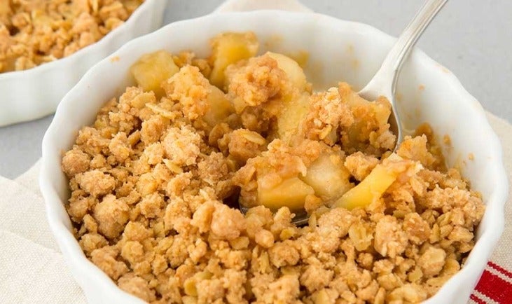 Apple pear crisp