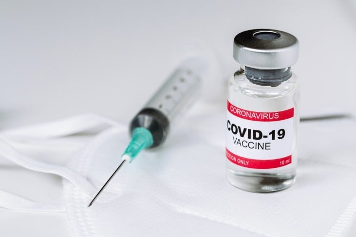 Vial of COVID-19 Vaccine and Syringe